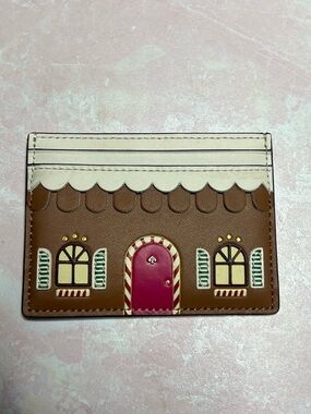 Kate Spade Gingerbread Card Holder